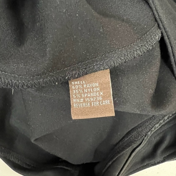 J. McLaughlin Becca Black Knit Pants Leggings Size 0 - Picture 10 of 12